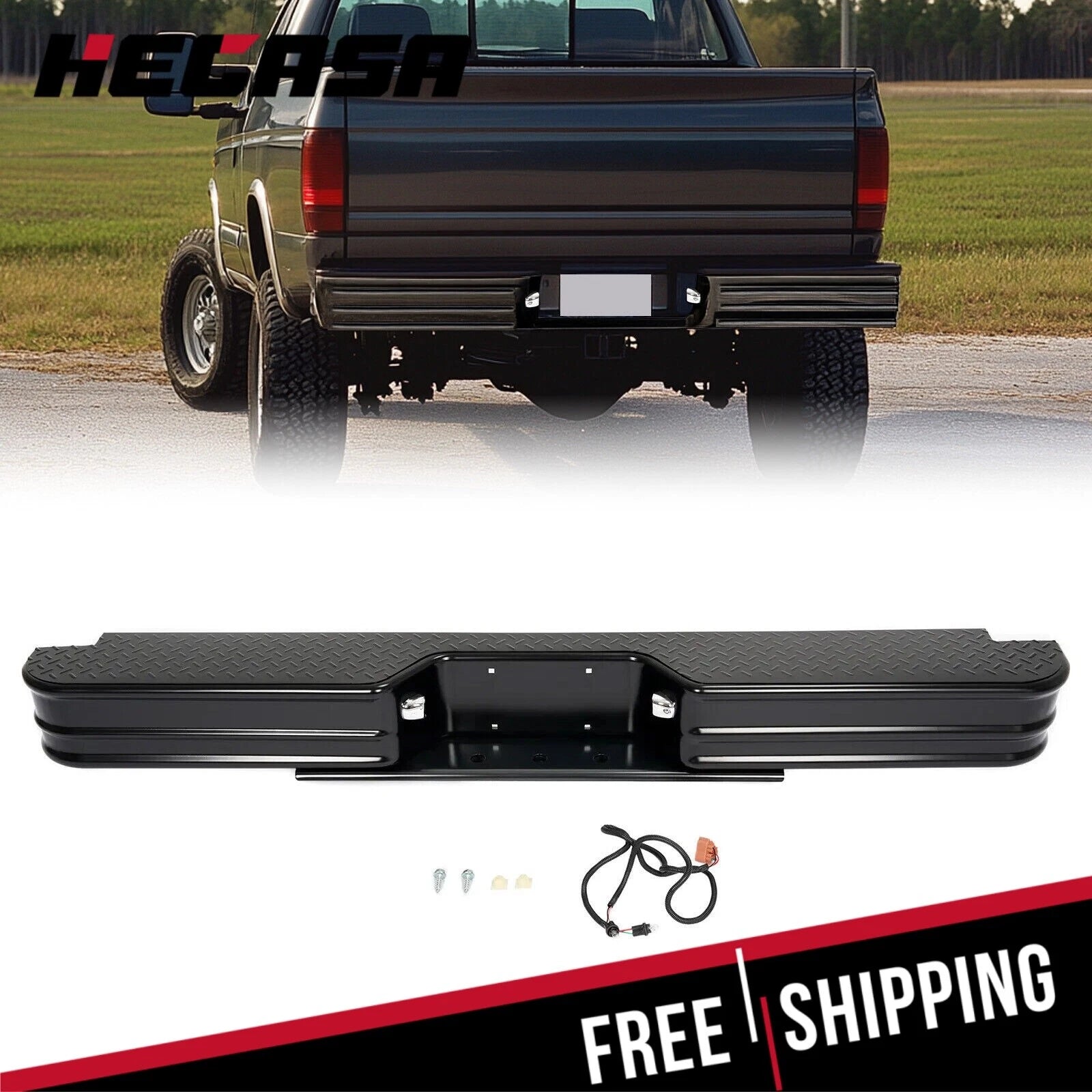 Diamondstep Rear Bumper Step for Ford F150 F250 (2004–2023)