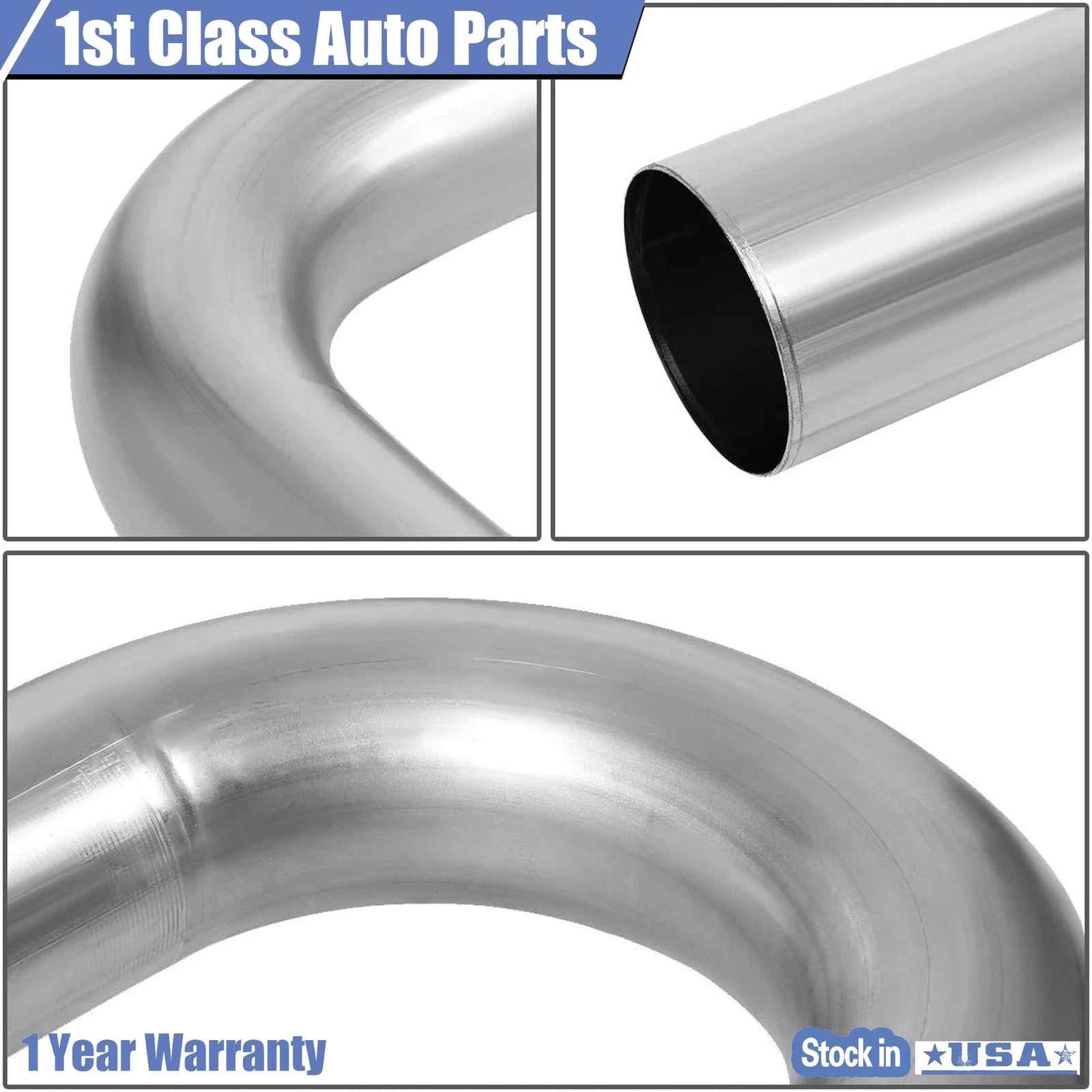 Set of 16 Exhaust Tubing Mandrel Pipe Kit for Custom Applications