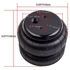 Air Bellows Spring Bag Suspension for Standard 2500 lb (Single Port)