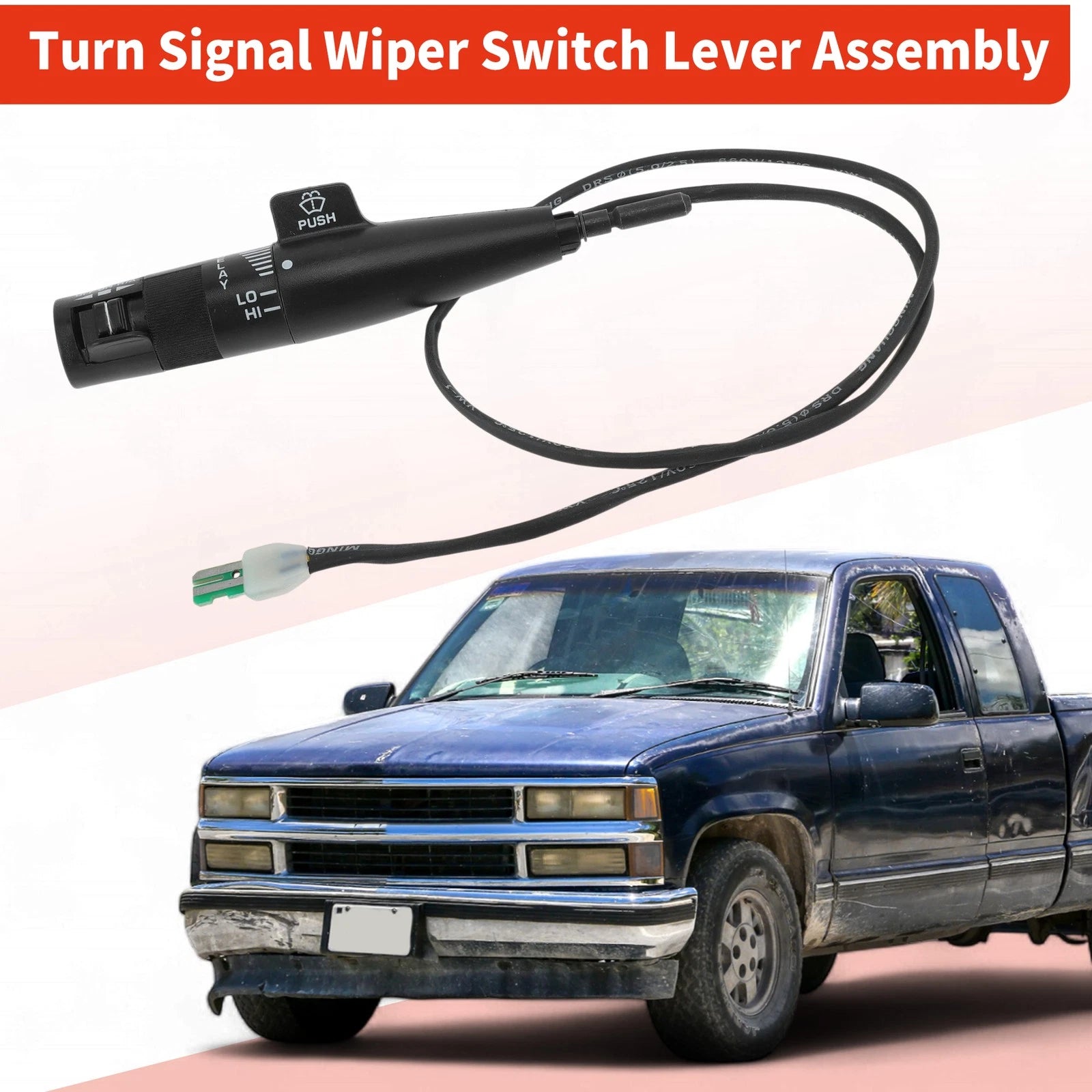 Turn Signal Switch Lever for Chevy GMC C/K 1500 2500 3500 (1995–2000)