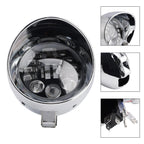 5.75" Chrome Headlight Spotlight for Universal Motorcycle (Fits )