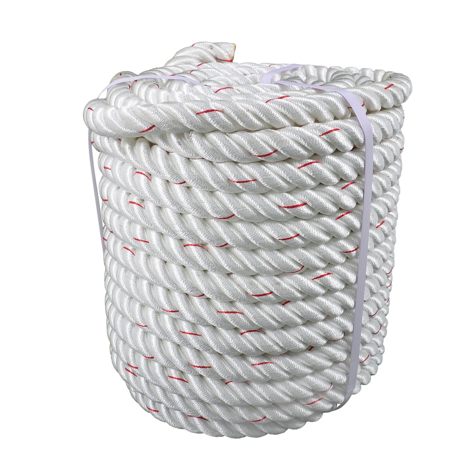Set of 2 Braided Rope 1 Inch x 120FT 3400 lbs Breaking Strength