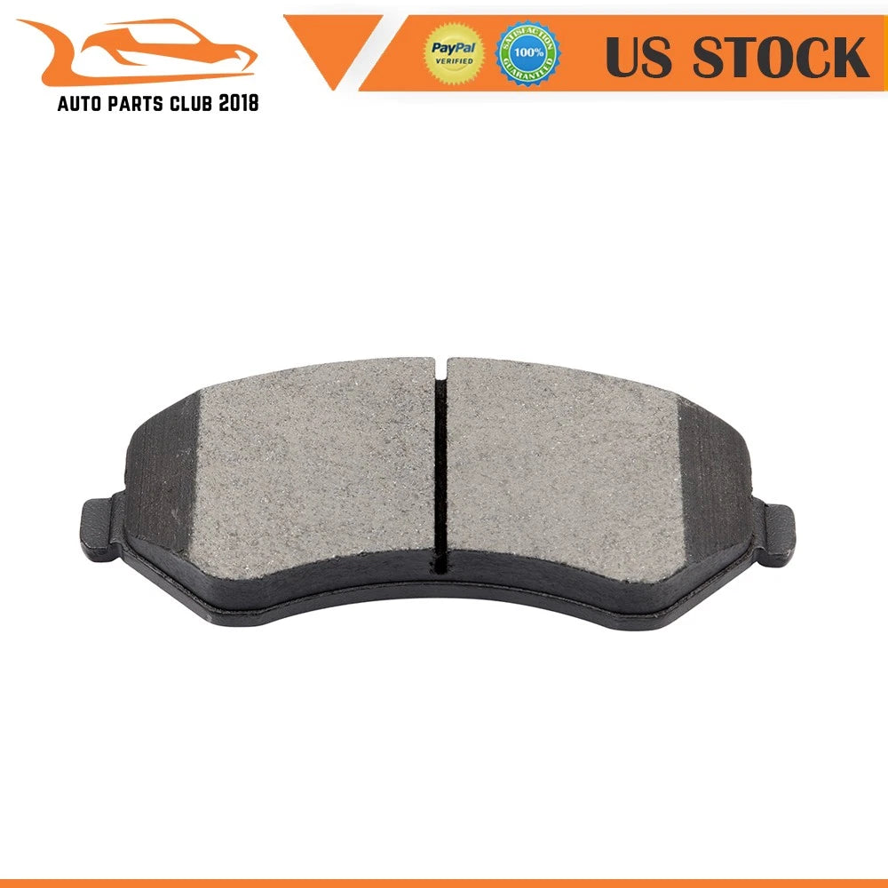 Front Brake Calipers & Ceramic Brake Pads for Jeep Liberty (2002–2007)