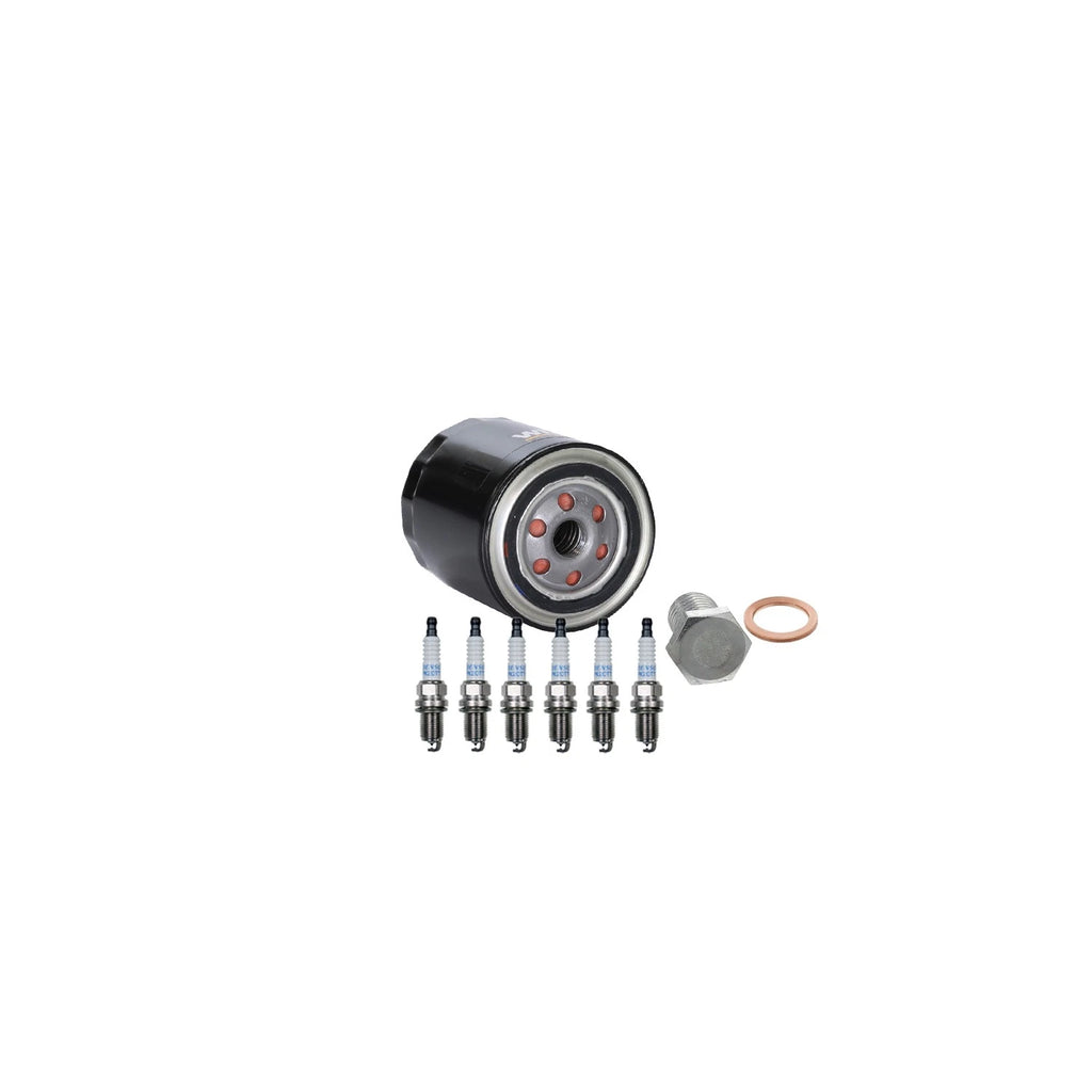Wix Engine Oil Filter & Denso 6 Platinum Spark Plugs for Audi A4 A6 (1996–2020)