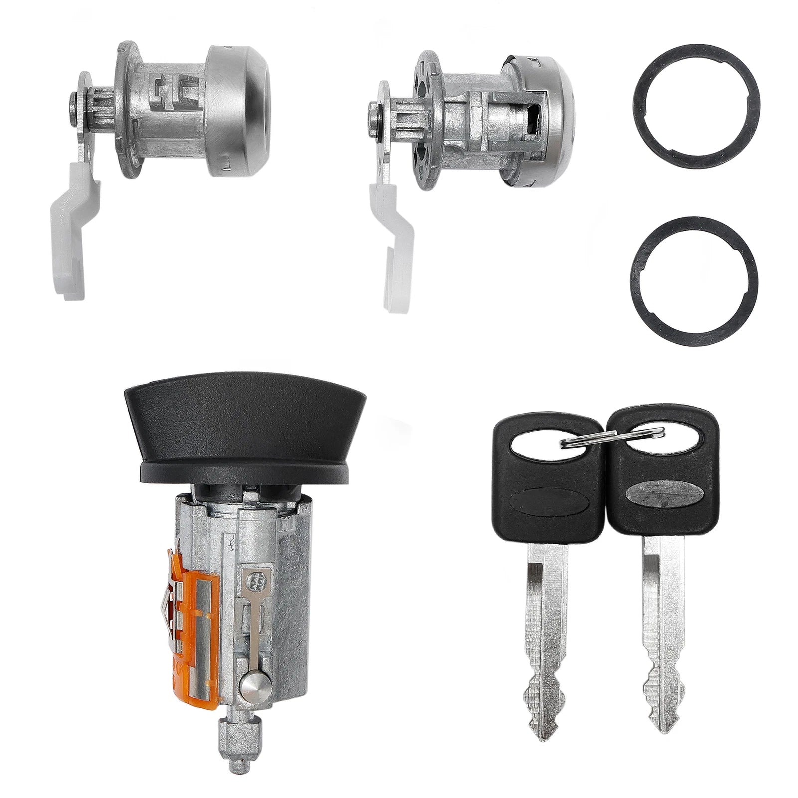 Ignition Switch & Door Lock Cylinder Set for Ford F150/F250 (1997–2007)
