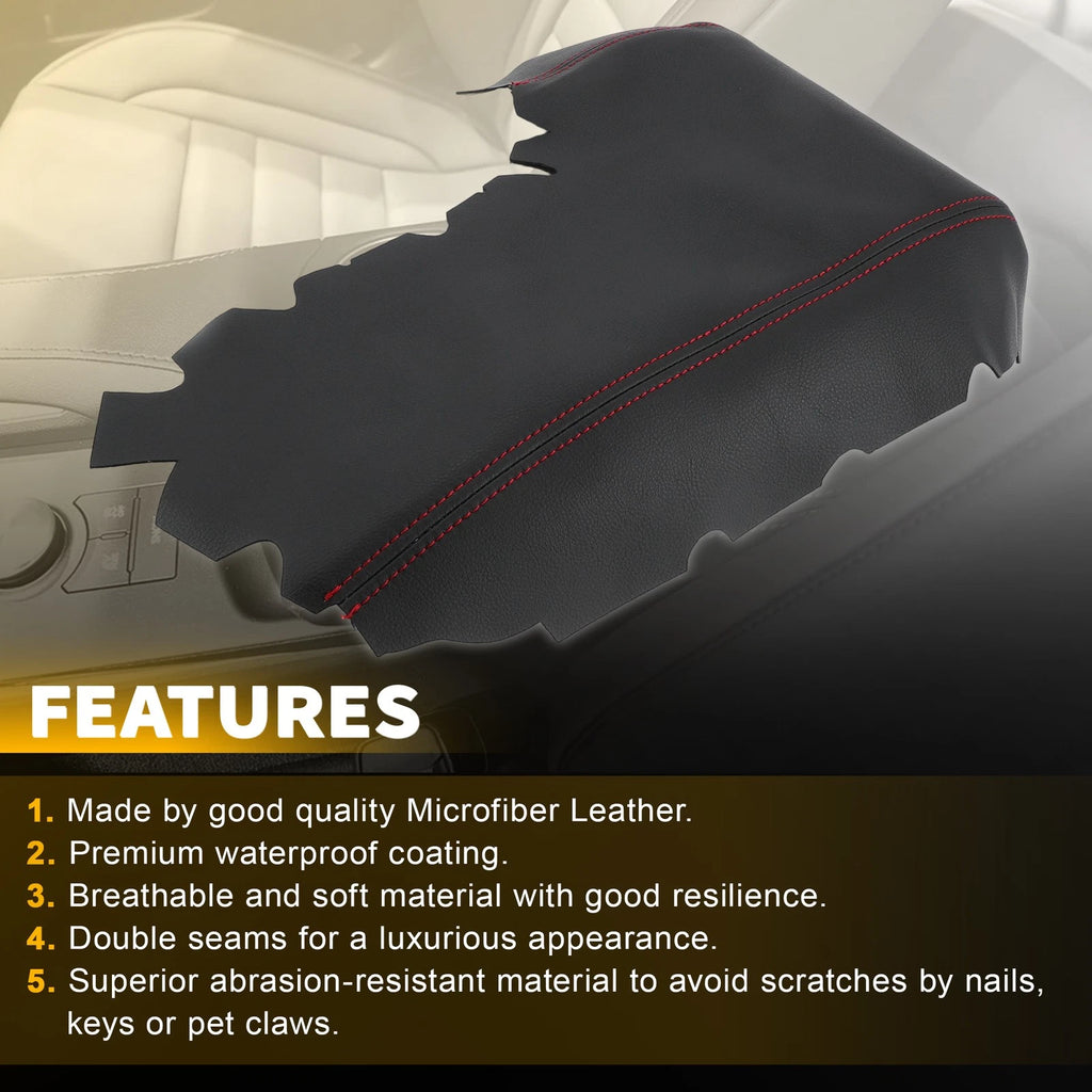 Center Console Lid Armrest Cover Trim for Lexus IS250 IS350 (2014–2017)