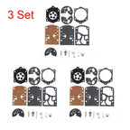 Set of 3 Carburetor Gasket Kit for K10-WB Trimmers Blowers Chainsaws