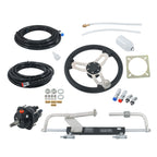 Hydraulic Outboard Steering Kit for 90HP Motors (20ft Hose)