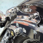 2X Tour Pak Luggage Rack Docking Hardware for Harley Touring (2014–2019)