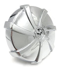 Chrome Flame Skull Gas Cap for Harley (1984–2015)
