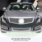 Fog Light Cover Mesh Grille Insert for Cadillac ATS (2013-2014)