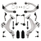 Front Lower Control Arms Kit with Ball Joints & Sway Bars for Volvo XC60 XC90 (2016–2020)