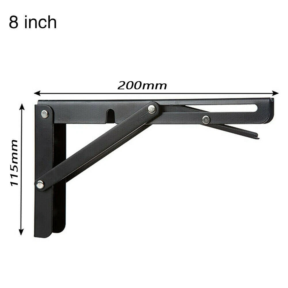 Set of 2 Folding Brackets for Camper Van Motor Home Caravan Accessories