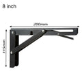 Set of 2 Folding Brackets for Camper Van Motor Home Caravan Accessories