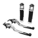 Silver Extendable Brake Clutch Lever for Honda CRF1000L CRF1100L (2016-2023)