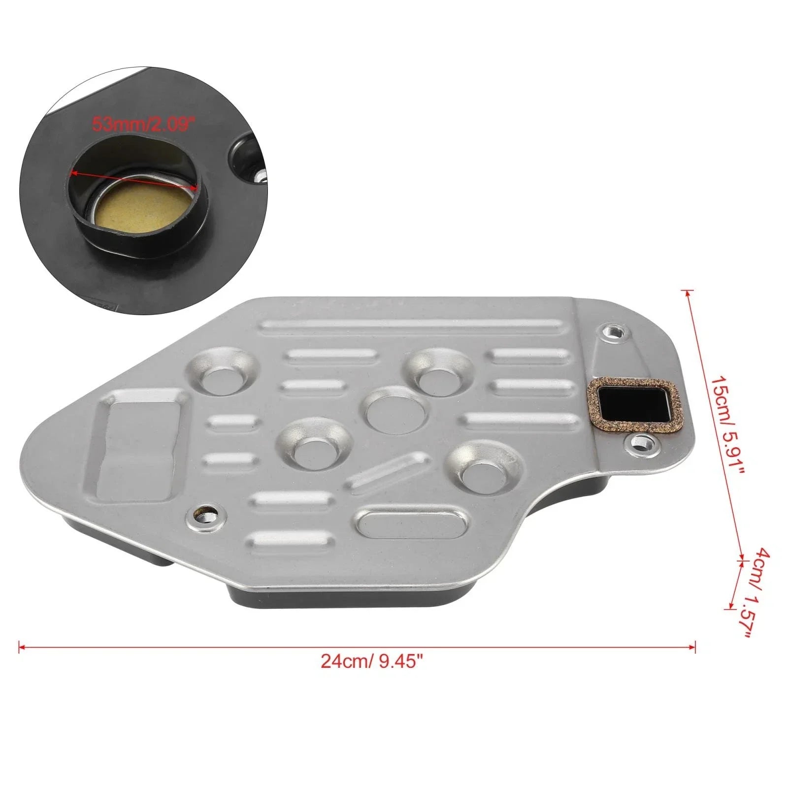 Automatic Transmission Filter Oil Pan Gasket Kit for BMW E34 E36