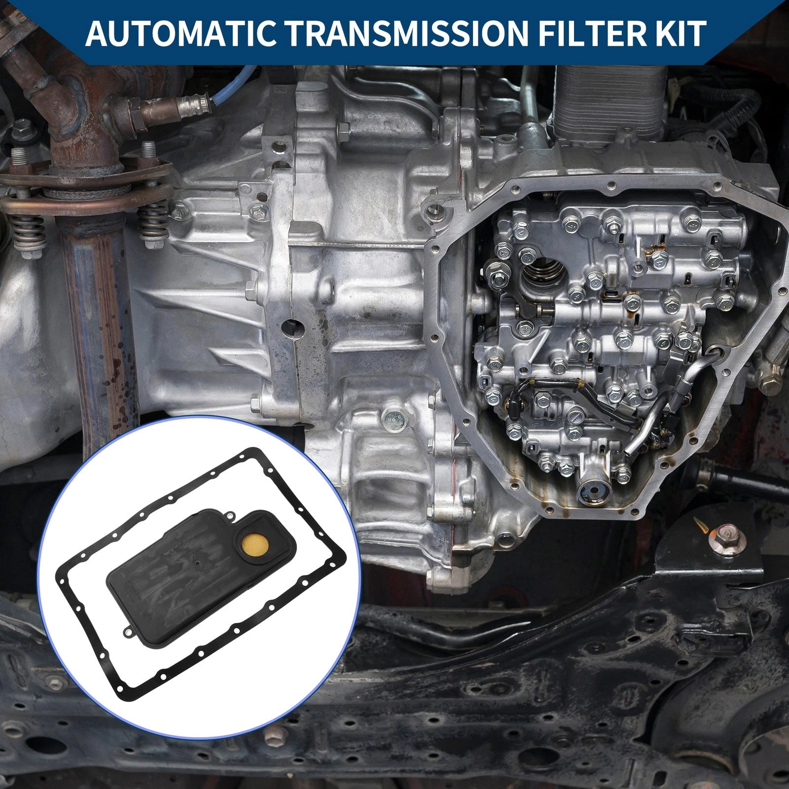 Set of 2 Automatic Transmission Filter Kits No.MR357710 for Mitsubishi Montero (1992–2000)