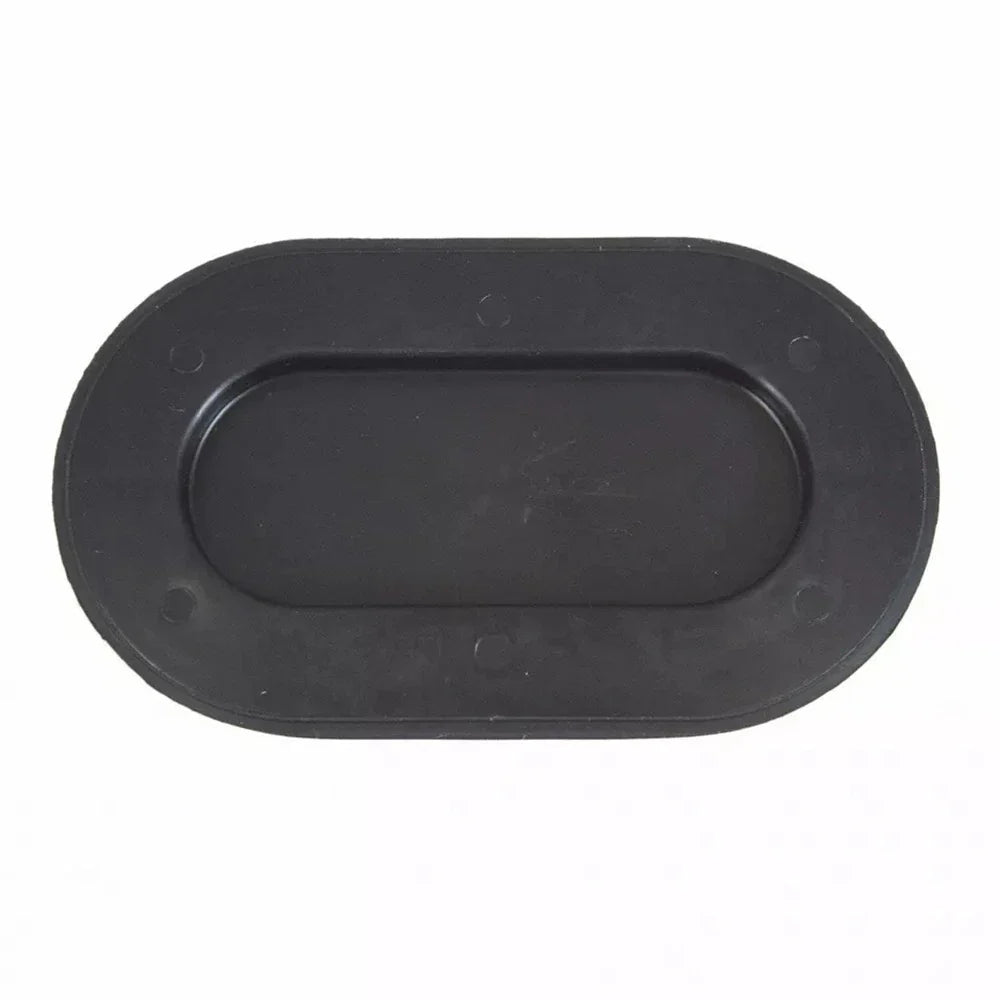 Black Oval Drain Plug Cover for Ford Truck Bed (2004-2014)