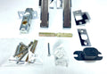 Chrome Door Lever Handle for Turning Style Designs R1530 (RHD)