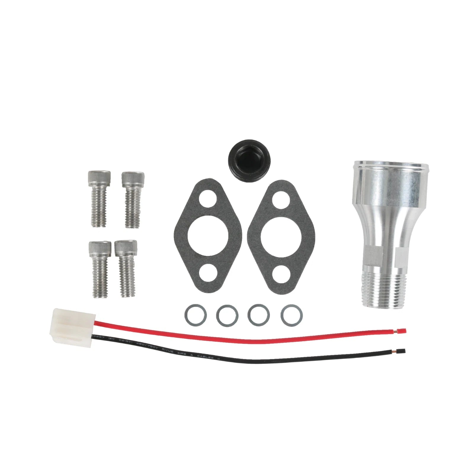 Chrome Electric Water Pump for Small Block Chevy (350 EWP)
