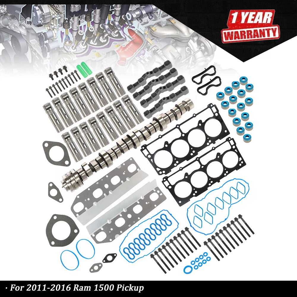 Camshaft MDS Lifters Gaskets Kit for Ram 1500 (2011–2016) 5.7L V8