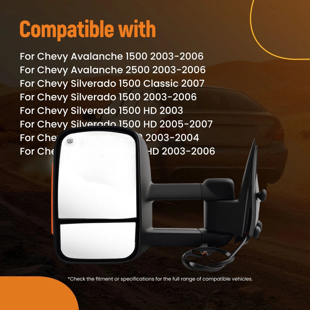 Heated Mirror for GMC Sierra 2500 HD (2003–2006) 15904034