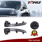 Sequential LED Side Mirror Turn Signal Lights for Porsche Cayenne (2015–2018)