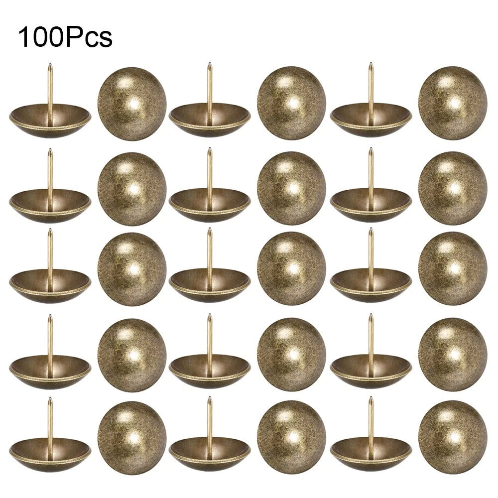 100pcs Antique Bronze Upholstery Tacks for Furniture