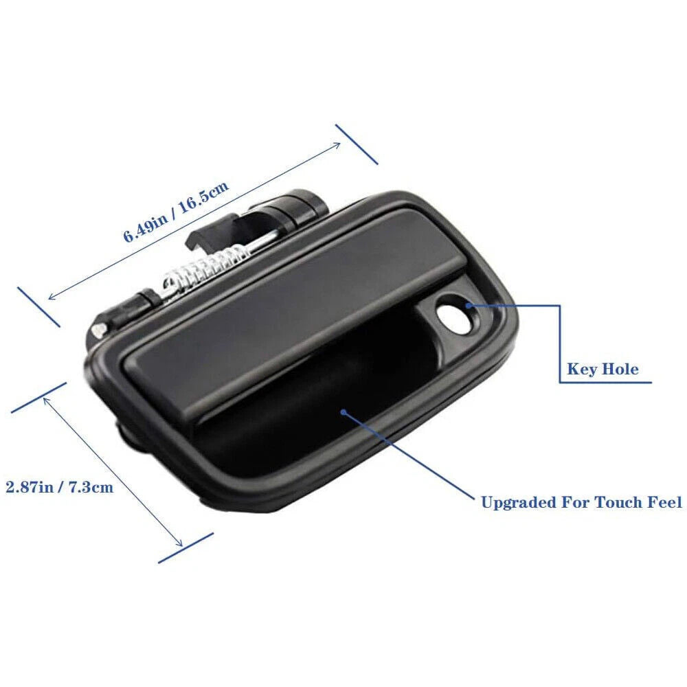 Set of 2 Outside Exterior Door Handles for Toyota Tacoma (1995–2004)