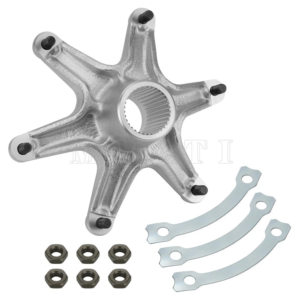 Rear Axle Sprocket Hub Collar & Bolts for Yamaha Banshee 350 (1989–2006)