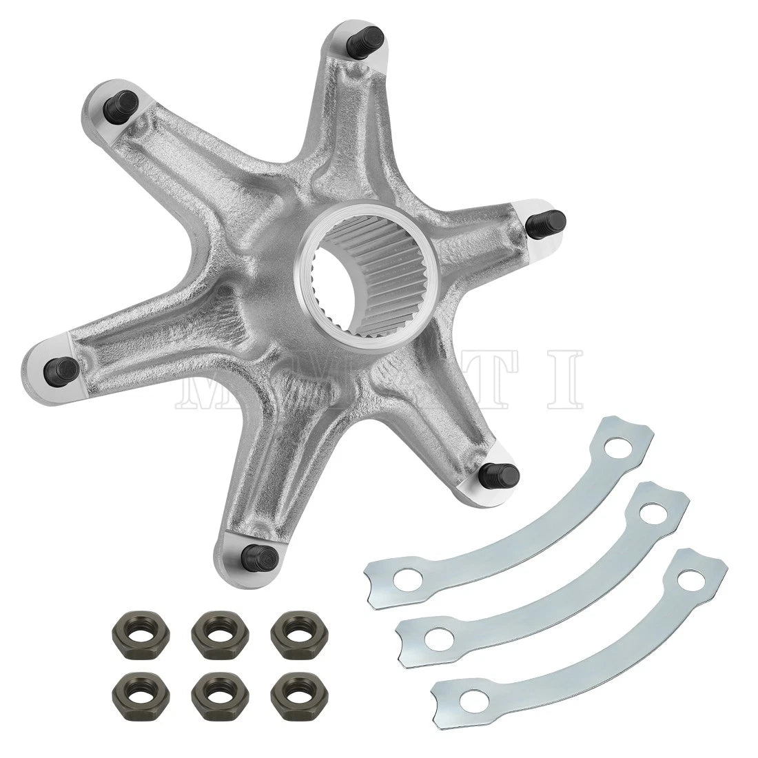 Rear Axle Sprocket Hub Collar & Bolts for Yamaha Banshee 350 (1989–2006)