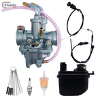Carburetor & Throttle & Choke Cable & Air Filter Box for Yamaha PEEWEE PY50 PW50 (1990–2023)