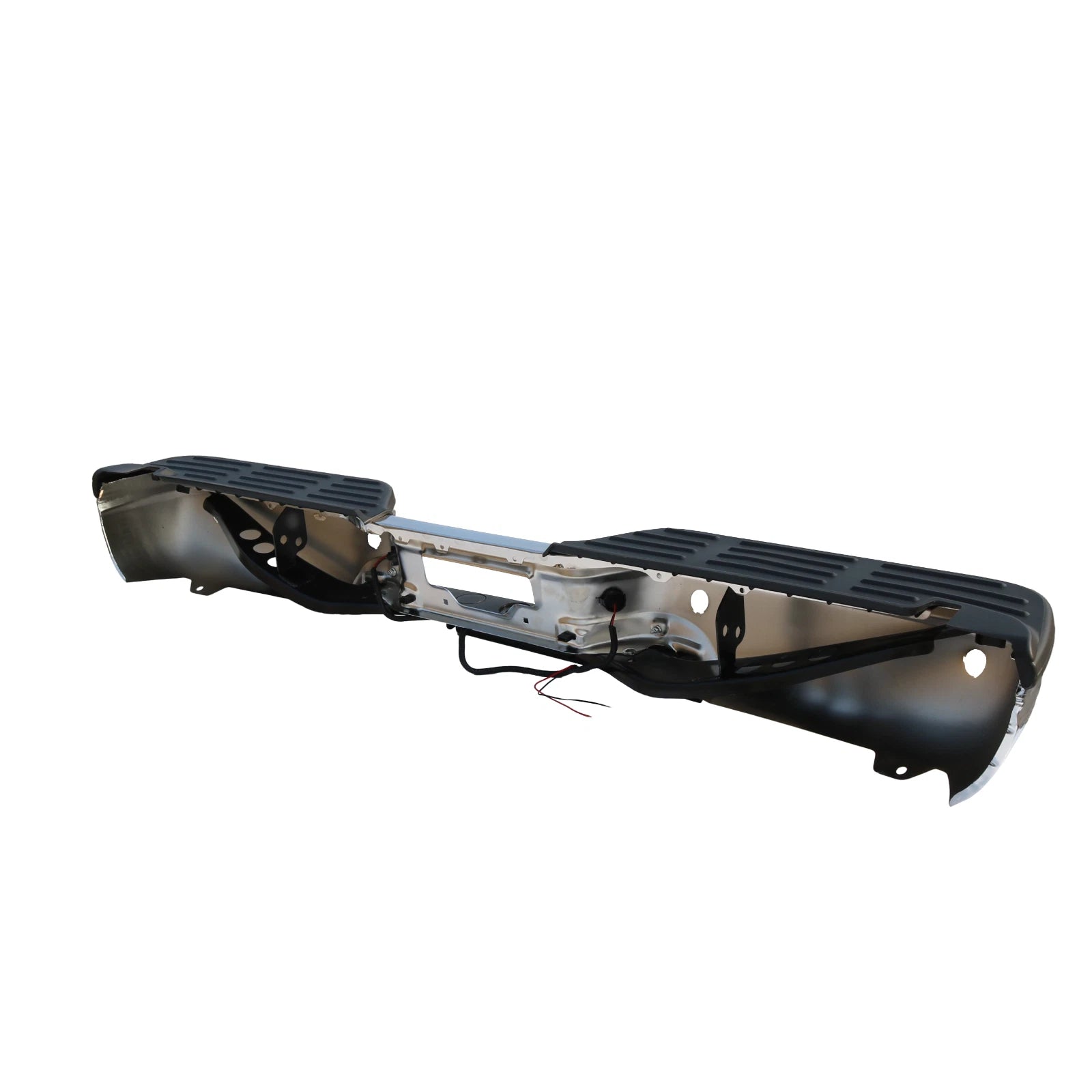 Chrome Rear Step Bumper for Ford F250 F350 Super Duty (1999–2007)