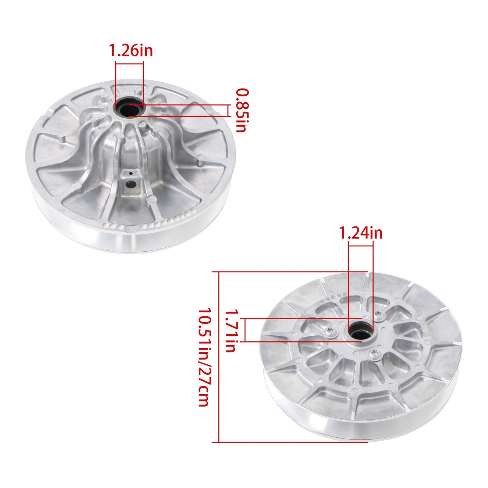 Secondary Driven Clutch for Polaris Ranger 1000 XP (2018–2020) 1323451