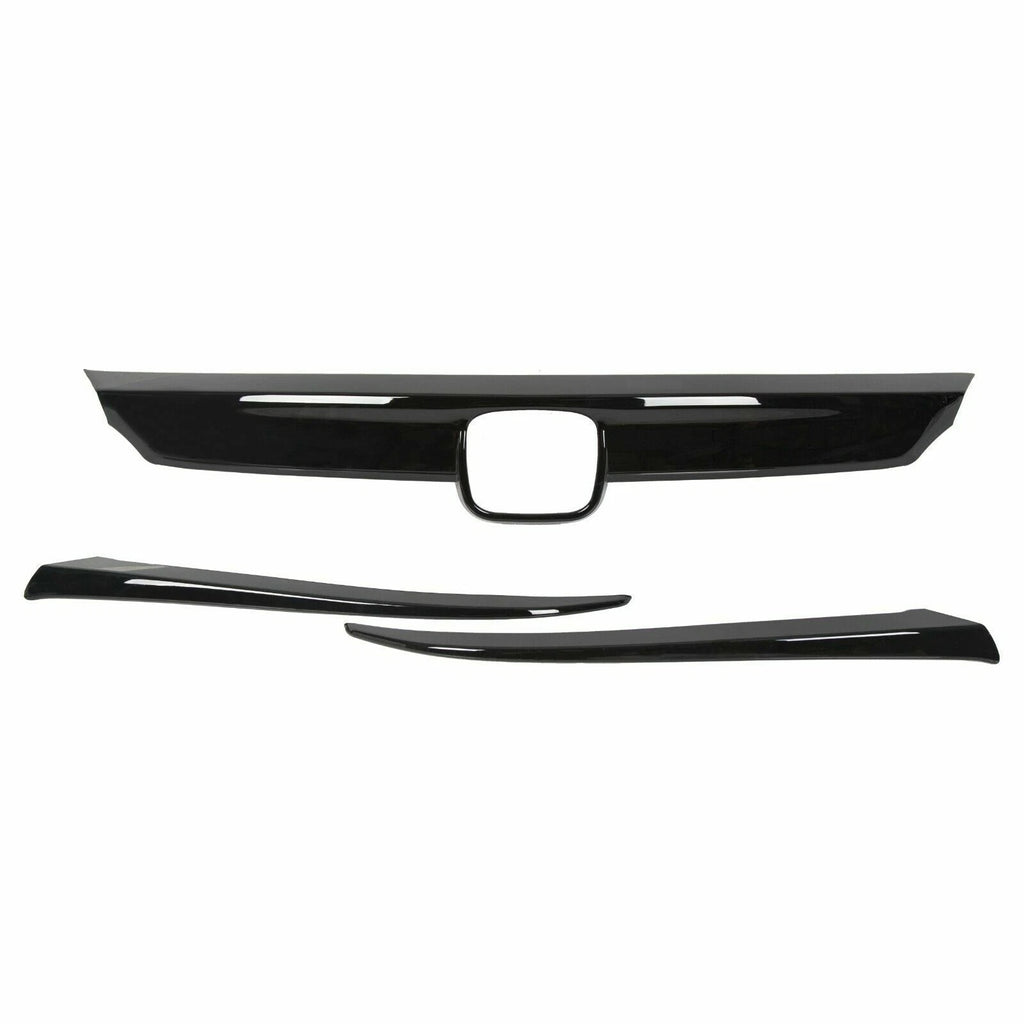 Gloss Black Grille Cover for Honda Accord (2018–2020)