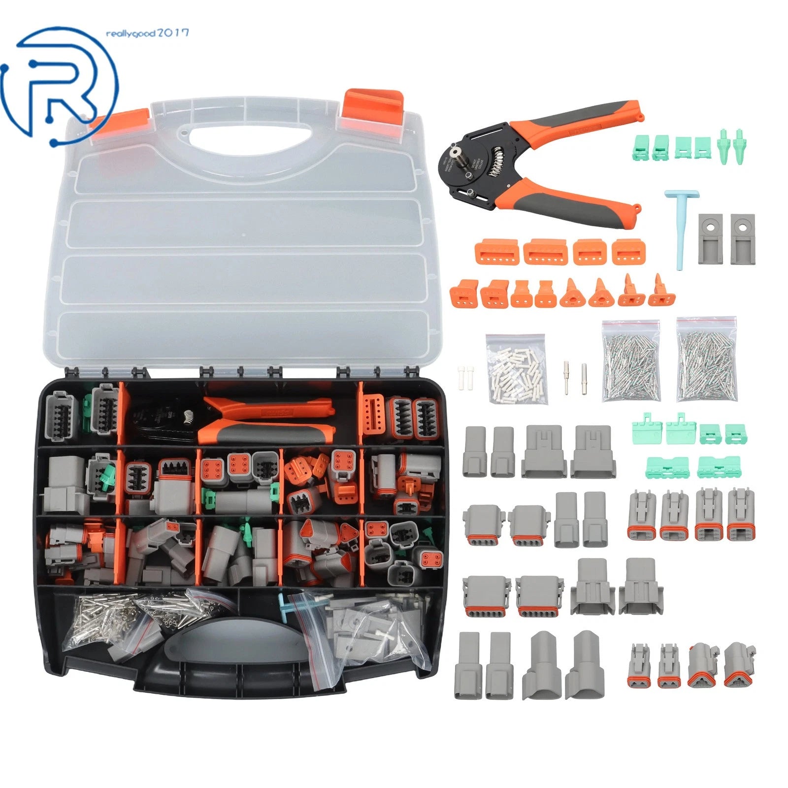 DT Connector Kit 2-12 Pin for DT06-2S DT04-2P (Compatible)