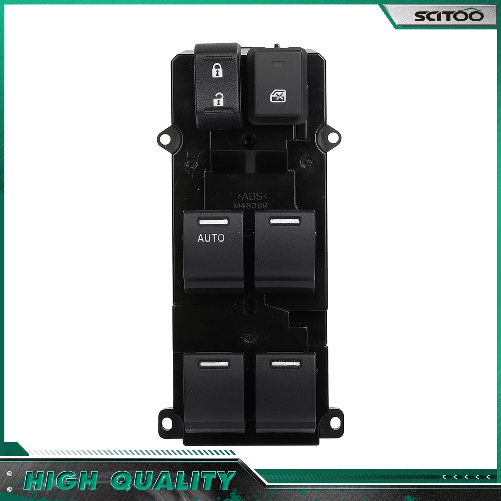 Front Left Power Window Switch for Honda Civic 2012–2013 (1.8L HF LX)