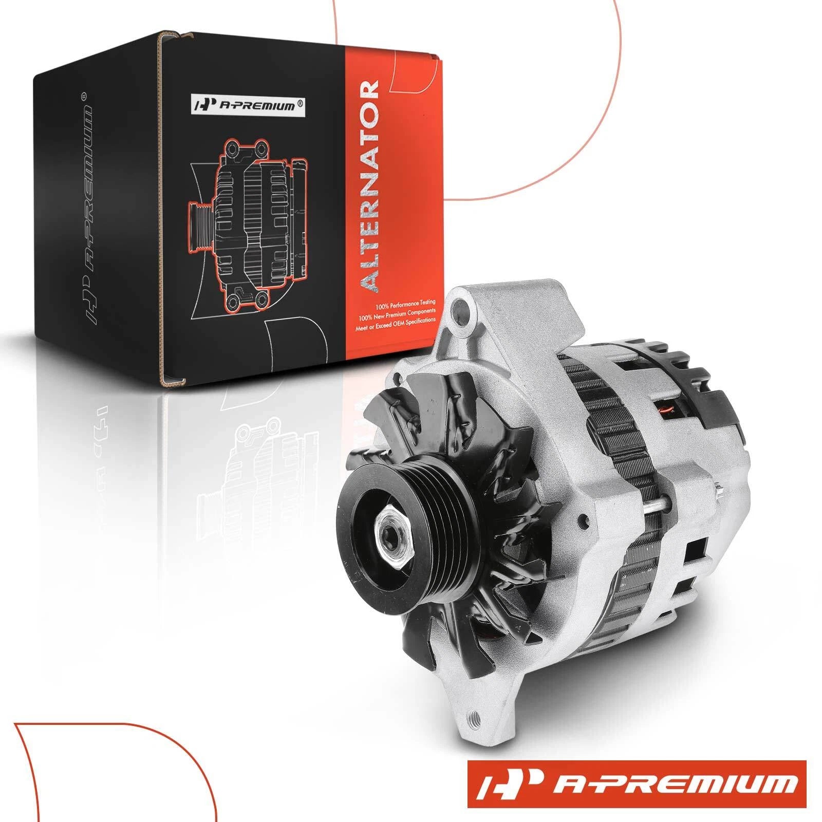 Alternator for Chevy R20 V20 Suburban 1988-1991 GMC R3500 V3500