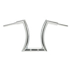 16" Chrome Rise 2" Hanger Handlebars for Harley Softail Sportster