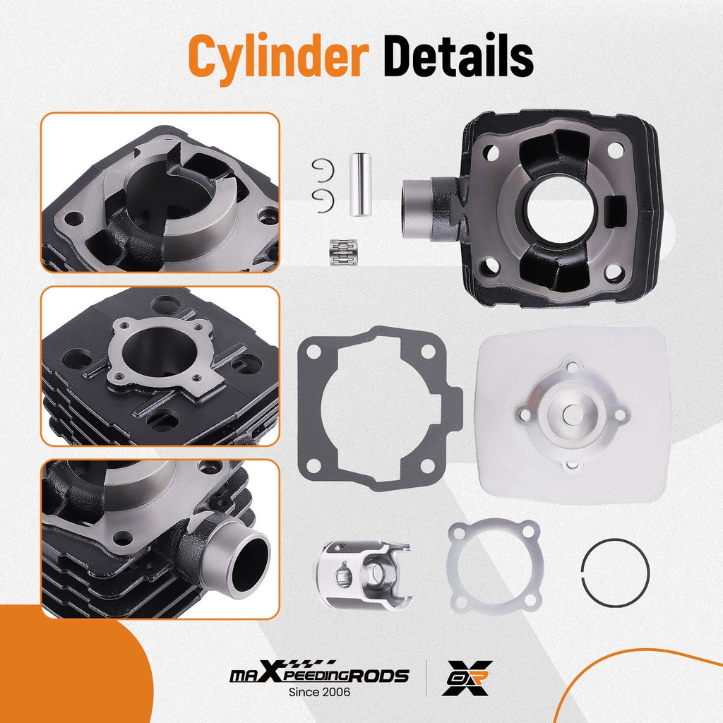 Cylinder Piston Kit for KTM 50 SX 50SX (2001–2011)