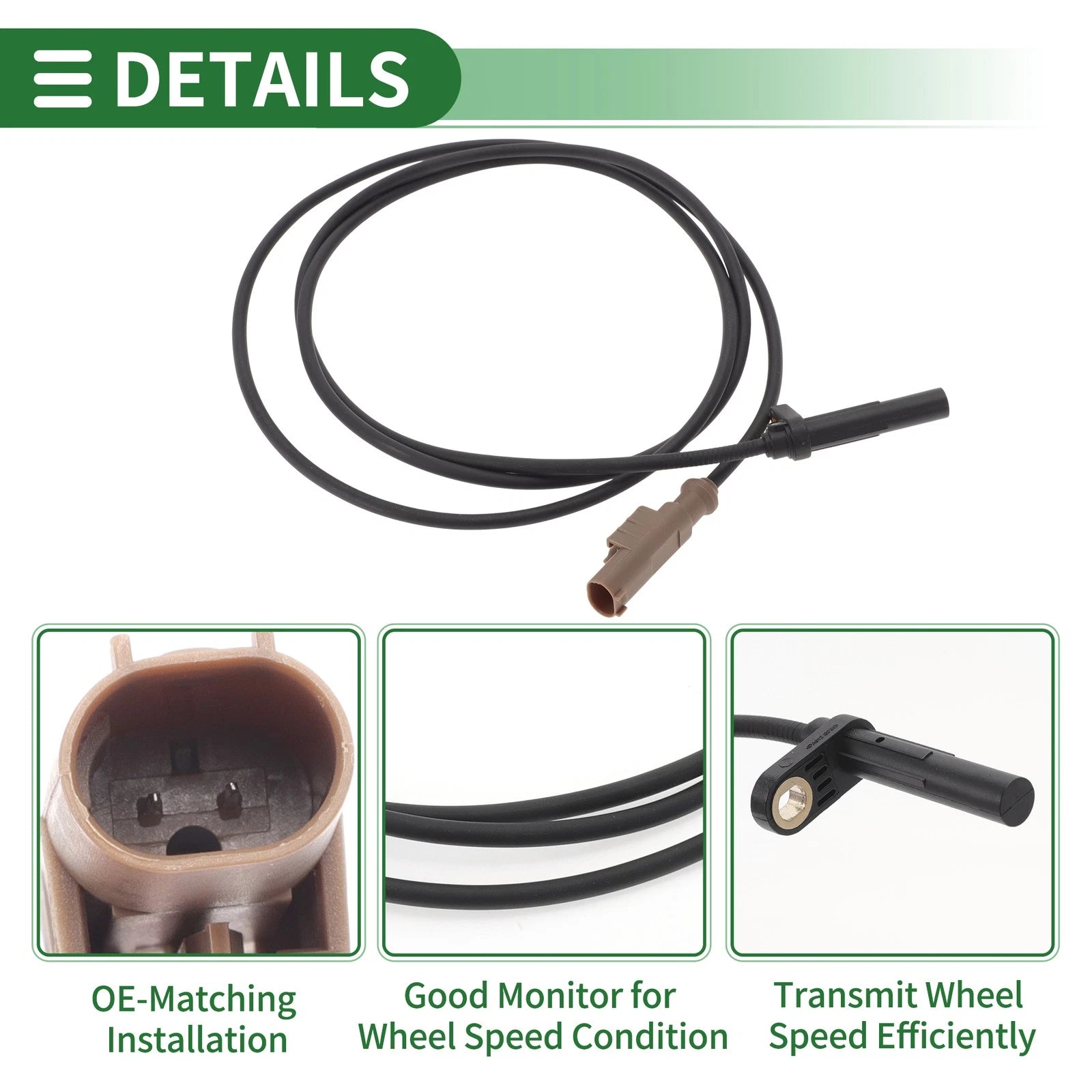 ABS Wheel Speed Sensor No.A9065401217 for Mercedes-Benz Sprinter (2007–2018)