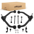 Front Suspension Kit Upper Control Arm Tie Rod Stabilizer for Jeep Liberty (2002–2004)