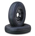 2 Free Country Trailer Tire Rim ST205/90R15 10-Ply 6 Lug for Trailer (N/A)
