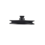 Saginaw Power Steering Pump Pulley for GM (Single Groove, Black)