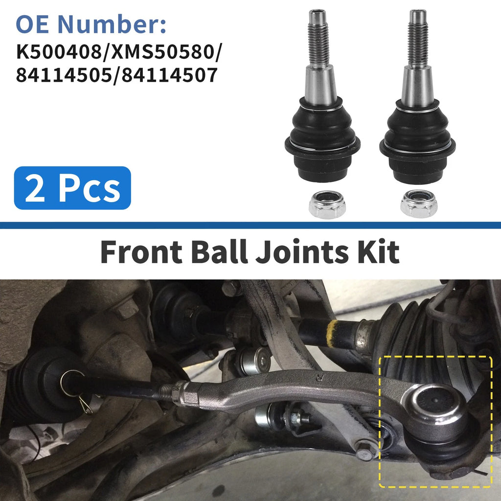 2X Front Lower Ball Joints for Cadillac Escalade (2015–2016) K500408/XMS50580