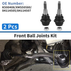 2X Front Lower Ball Joints for Cadillac Escalade (2015–2016) K500408/XMS50580