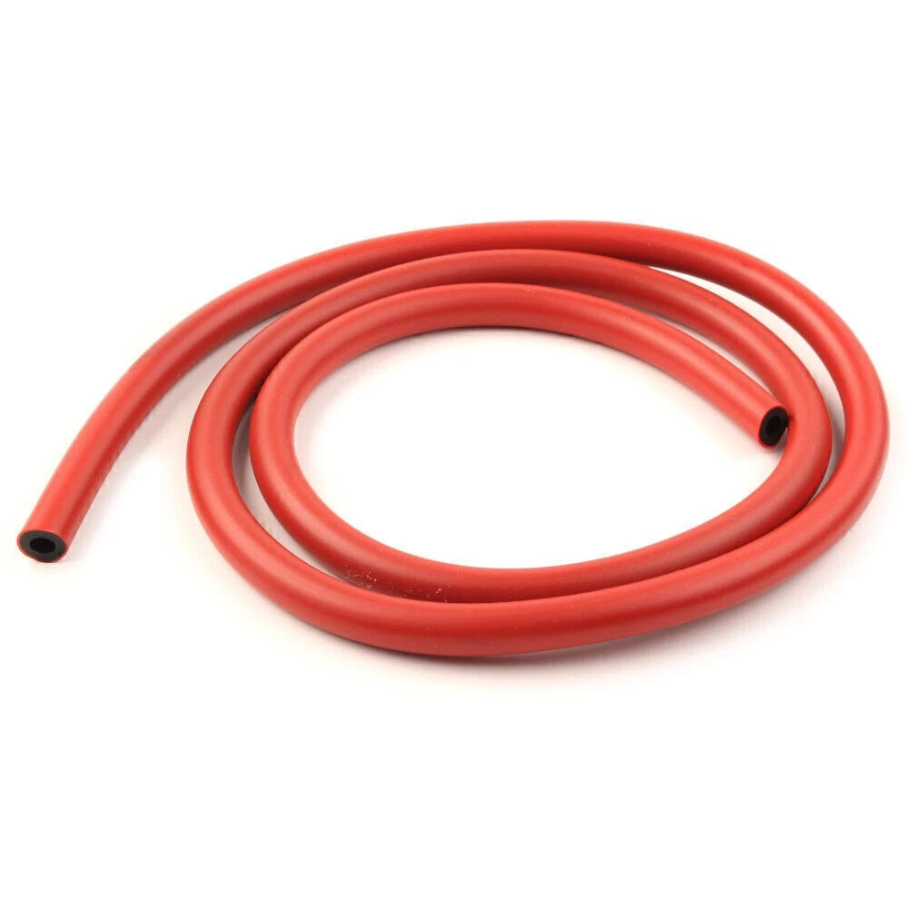 6mm Tube Hose Pipe for Motorcycle Dirt Pit Bike ATV (100cm) Red