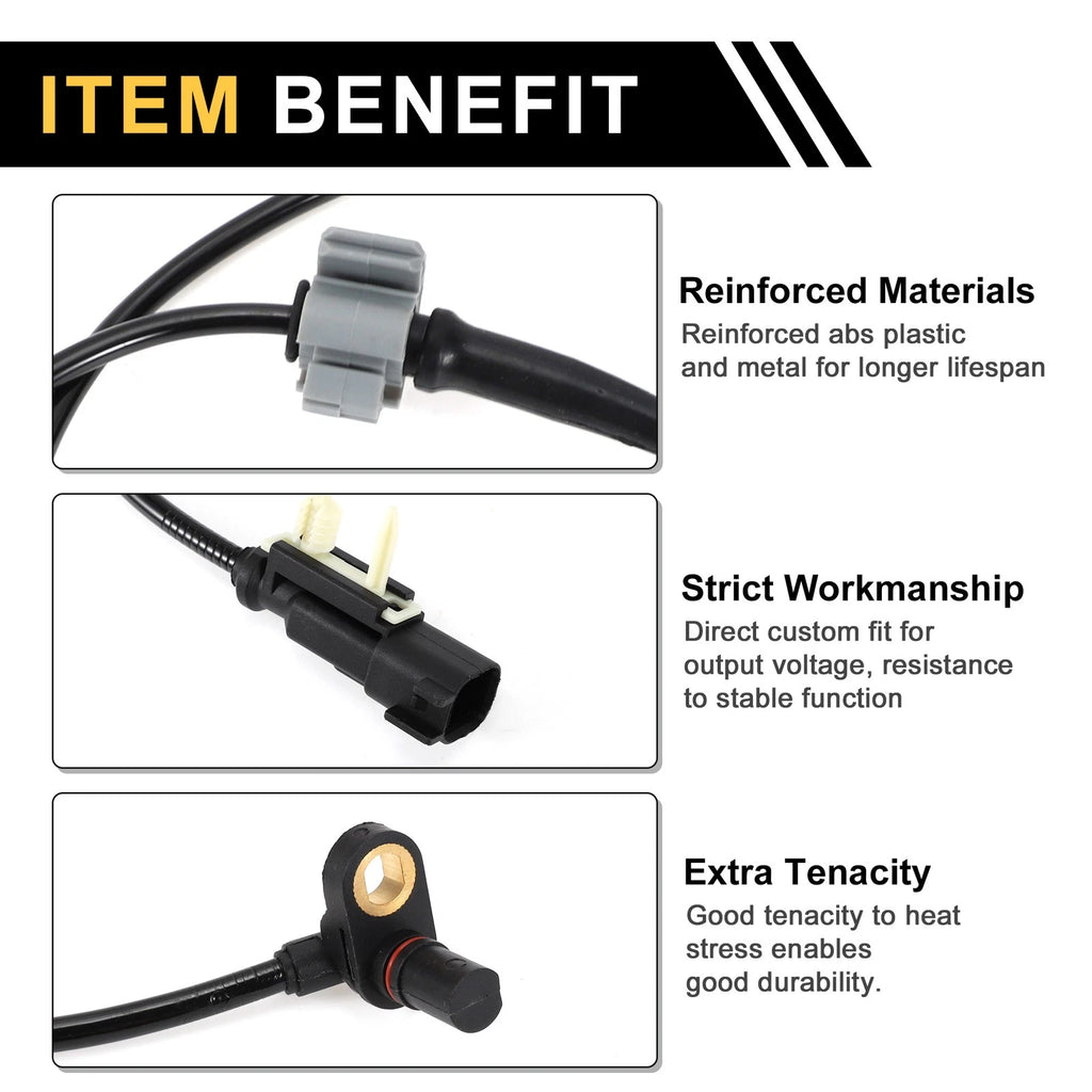 ABS Wheel Speed Sensor No. 23498355 for Chevrolet Silverado 1500 (2014–2019)