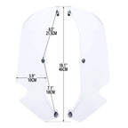 Clear Lower Air Deflector for Honda Goldwing GL1800 (2018–2025)