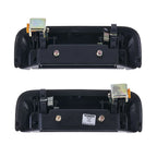 Door Handle Outer 2 x Black Front LH+RH for Mitsubishi Triton (1996–2007)